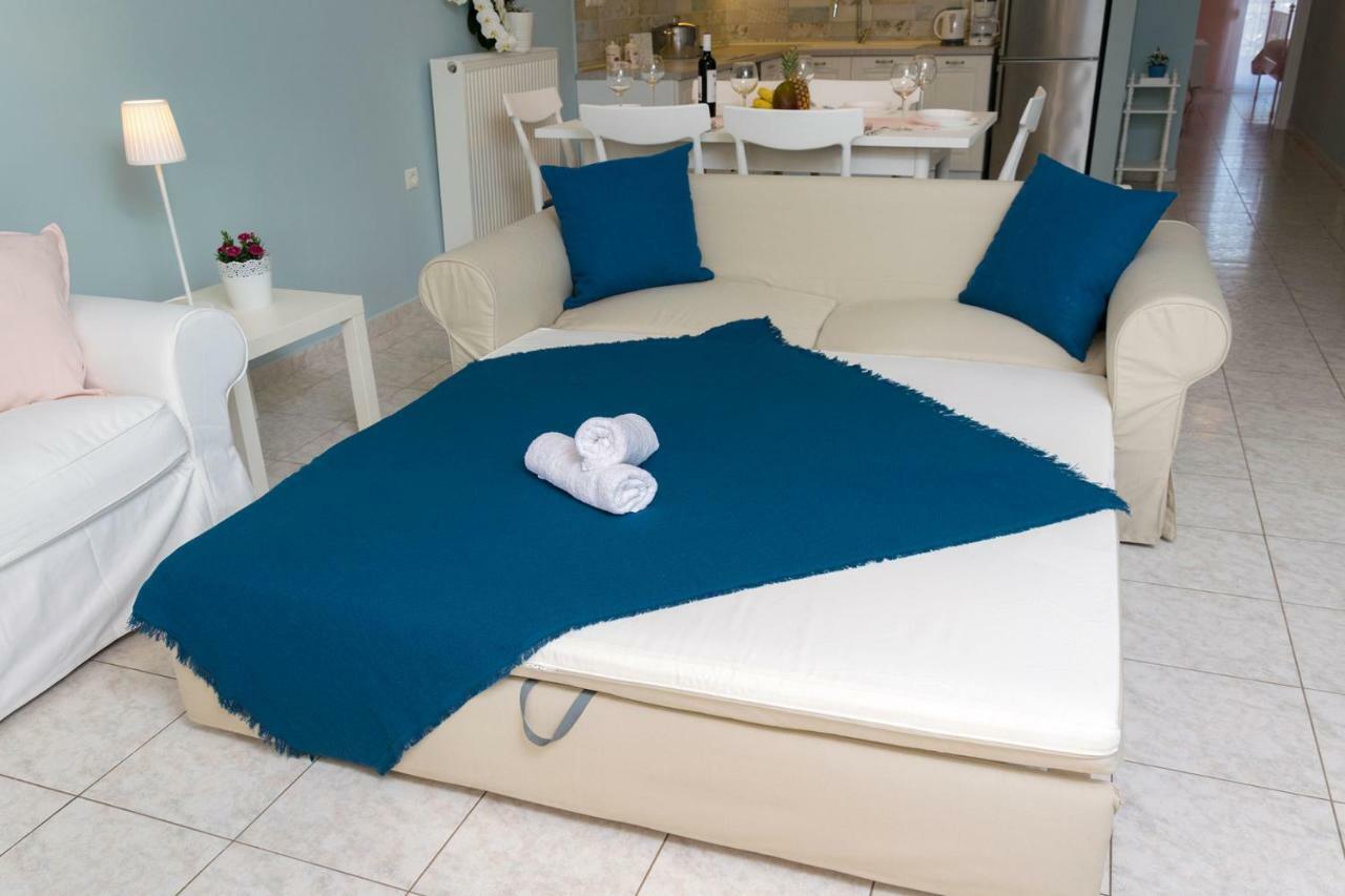 Casa Di Emma Apartment เนอาเปรามอส ภายนอก รูปภาพ